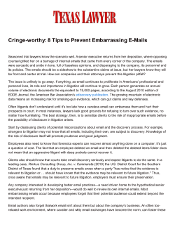 Cringe-worthy: 8 Tips to Prevent Embarrassing E