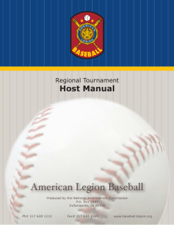 Host Manual - American Legion