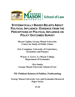 Systematically biased beliefs about political responsibility