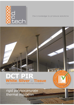 DCT PIR - Dynamic Composite Technologies
