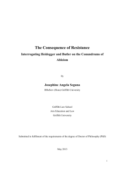 The Consequence of Resistance