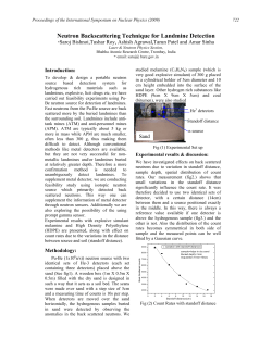 Neutron-based technique for detection of hydrogenous material