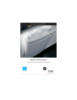 Built-In Dishwashers - Products