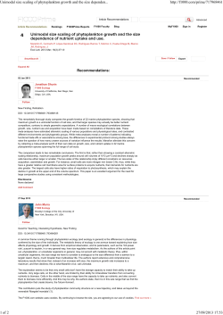 Unimodal size scaling of phytoplankton growth and the size