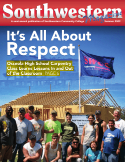 Southwestern Magazine | Summer 2009