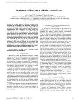 Paper Title (use style: paper title)