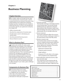 Agritourism: Business Planning - University of Tennessee Extension