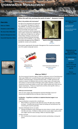 SLCS Stormwater Public Education Report Portal