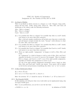CPSC 121, Winter 2017: Assignment 1