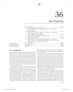 Eye Tracking