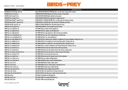 birds prey - Boom Library