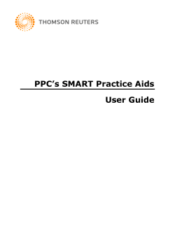 PPC`s SMART Practice Aids - Customer Help Center