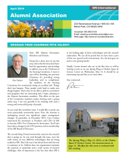Apr 2014 - SRI International