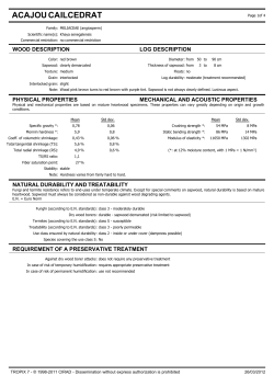 Acajou cailcedrat - Tropix 7