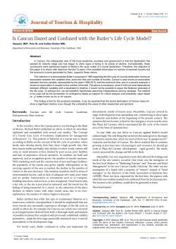 Is Cancun Dazed and Confused with the Butler`s Life Cycle Model?