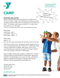 Summer Day Camp - YMCA of Greater Houston