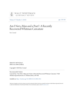 Am I Not a Man and a Poet?: A Recently