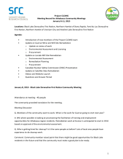 Community Meetings Record Jan 8