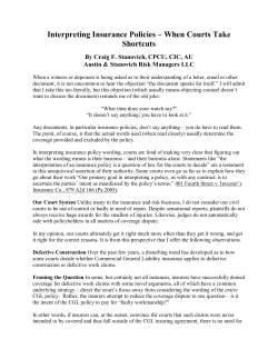Observations of an Expert Witness &ndash; The View from Behind a Pile of