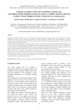 Read full article - Scientific Works. C Series. Veterinary Medicine
