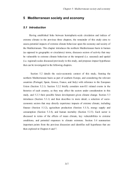 Chapter 5: Mediterranean society and economy