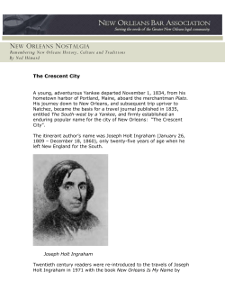 new orleans nostalgia - New Orleans Bar Association