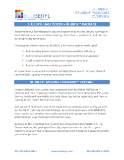 BLUBERYL HALF DOZEN + BLUBOX&trade; PACKAGE BLUBERYL