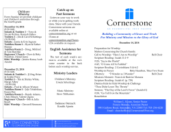 Catch up on Past Sermons English Assistance