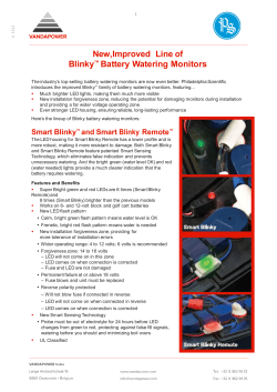 Blinky and Smart blinky