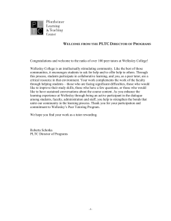 PLTC Tutor Training Manual.