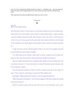 Erica`s Escape Scene