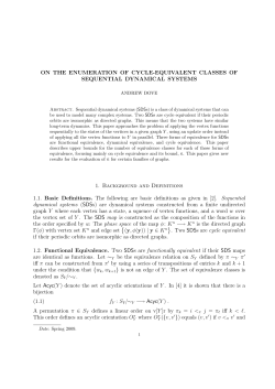 ON THE ENUMERATION OF CYCLE-EQUIVALENT