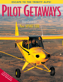 Huge Fun in the New SPORT CUB Huge Fun in the