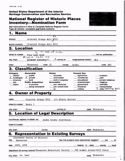 1. Name - Minnesota Historical Society