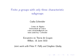 Finite p-groups with only three characteristic subgroups