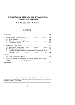 ....................... ................. A . What is a tax?
