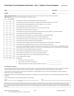 Physical Examination Form