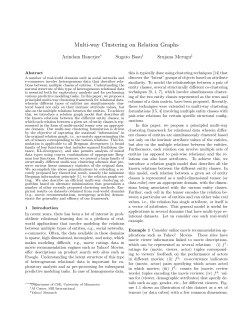 Multi-way Clustering on Relation Graphs
