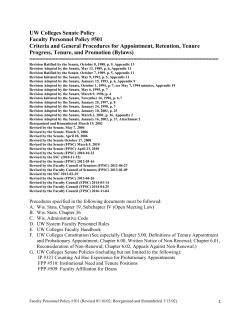 Criteria and General Procedures for&hellip;