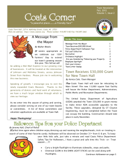 Coats Corner - Town of Coats, NC