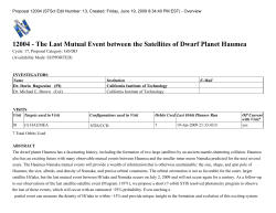12004 - The Last Mutual Event between the Satellites of Dwarf