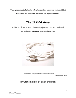 The SAMBA story