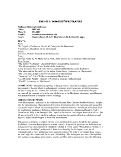 ENG 185 - Misericordia University