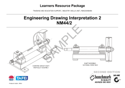 Engineering Drawing Interpretation 2 NM44/2