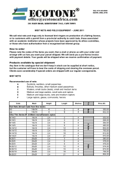 Catalogue June 2011