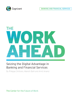 Seizing the Digital Advantage in Banking and Financial