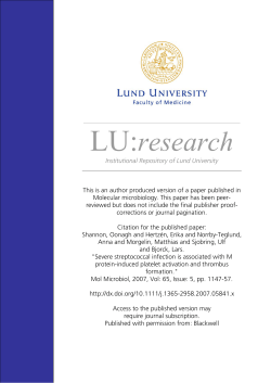 LU:research - Lund University