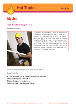 My Job - Move On