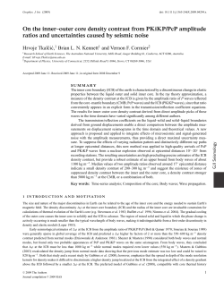 On the inner&ndash;outer core density contrast from PKiKP/PcP amplitude