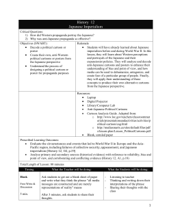 History 12 Japanese Imperialism